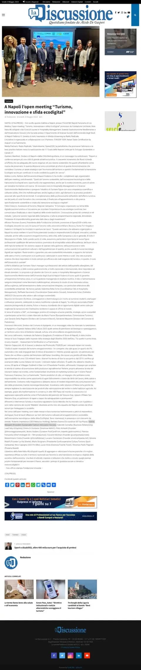 La Discussione, 06.05.2023
