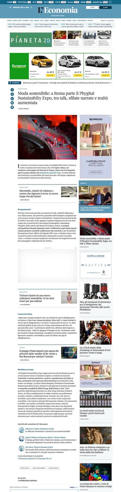 Corriere della Sera, 05.07.2023