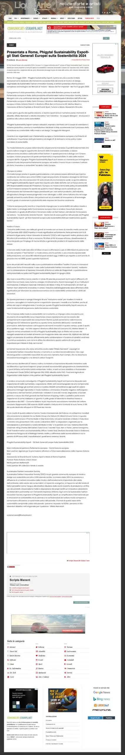 Comunicati Stampa.Net, 23.05.2024