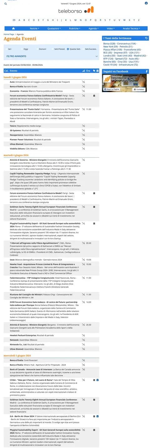 Teleborsa, 03.06.2024