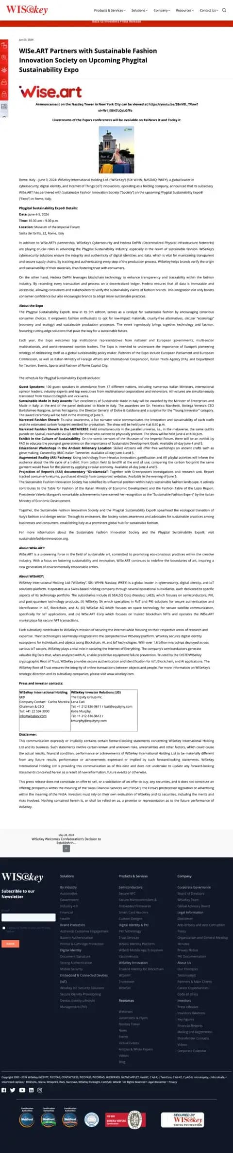 WISEART, 03.06.2024