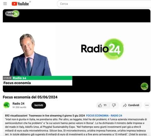Radio24, 05.06.2024