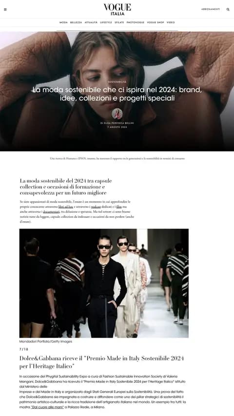 Vogue Italia, 07.08.2024