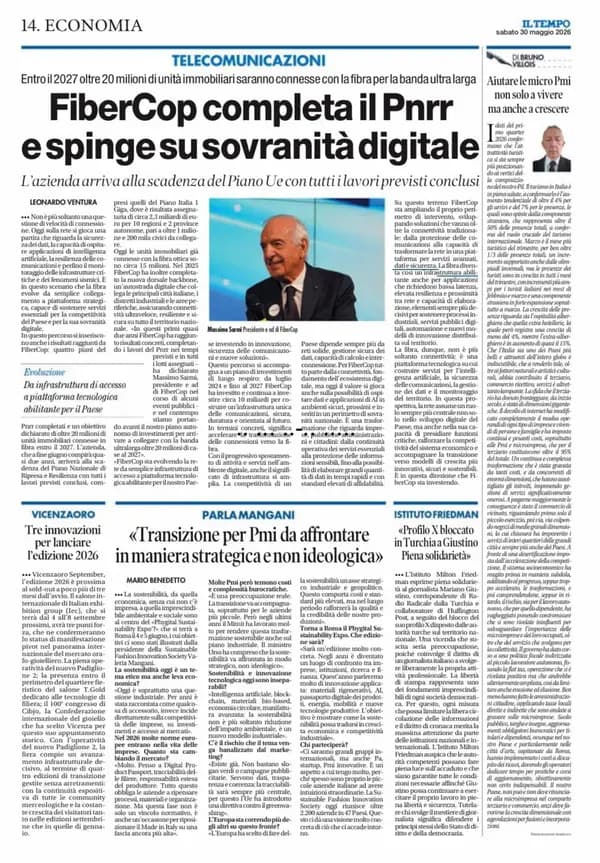 Il Tempo, 30.05.2026