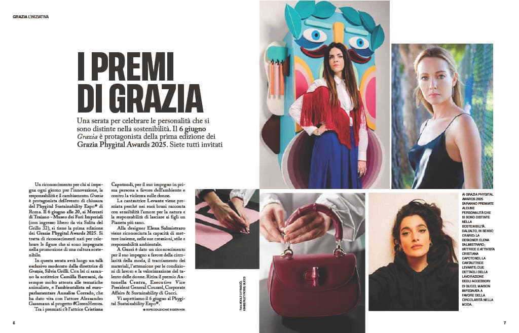Grazia: the Grazia Phygital Awards.