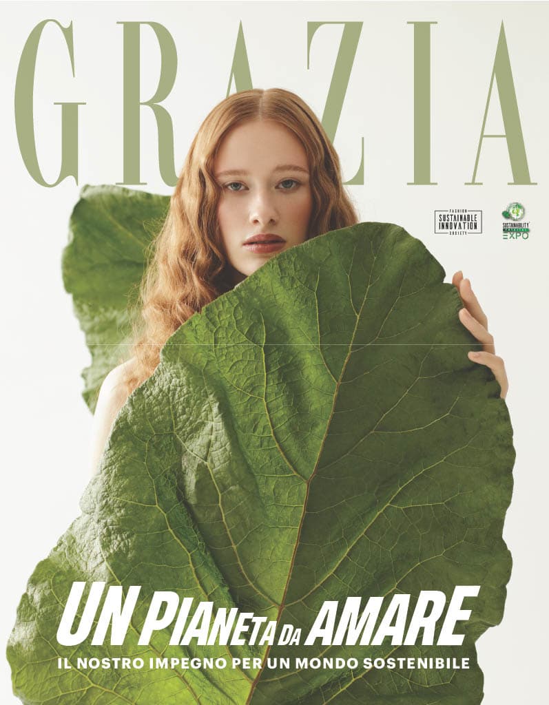 Grazia, cover: A planet to love.