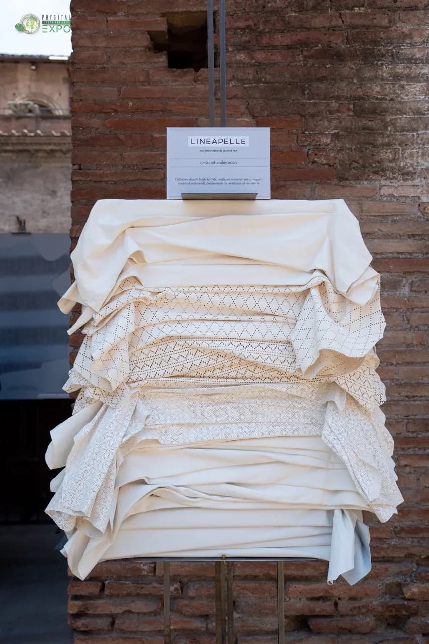 UNIC Italian Tanneries 在可持续发展目标博物馆路线上的展位