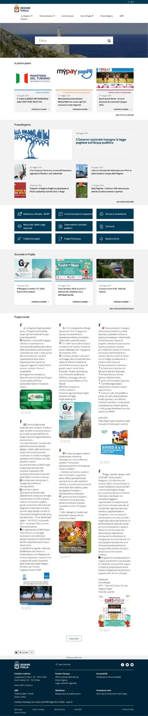 REGIONE PUGLIA WEB, 04.06.2024
