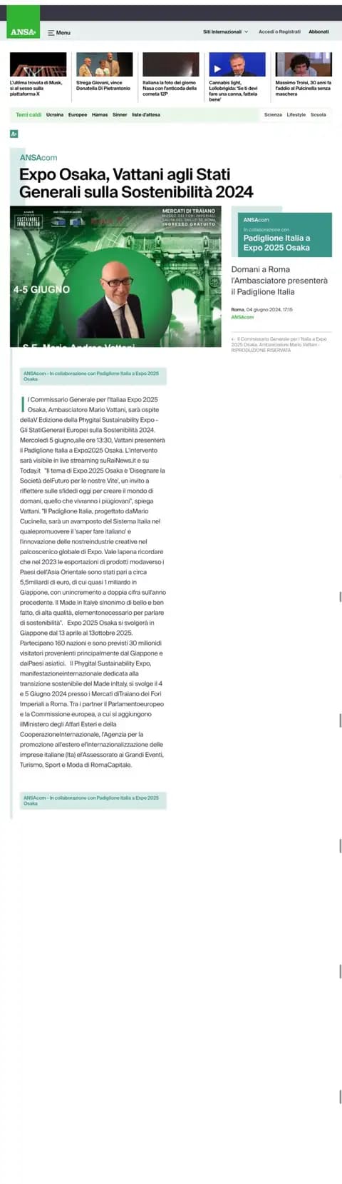 ANSA It, 05.06.2024