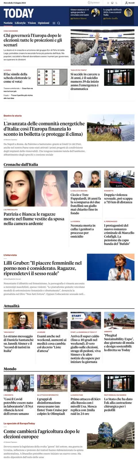 Today It HOMEPAGE, 05.06.2024