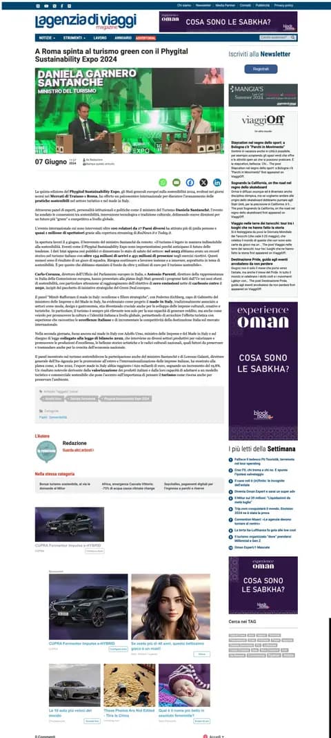 LAgenzia di Viaggi Mag, 06.06.2024