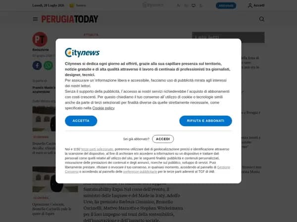 Perugiatoday, 06.2026