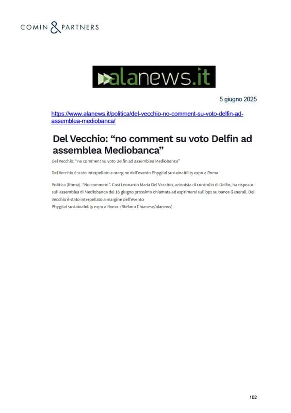 Alanews, 05.06.2025