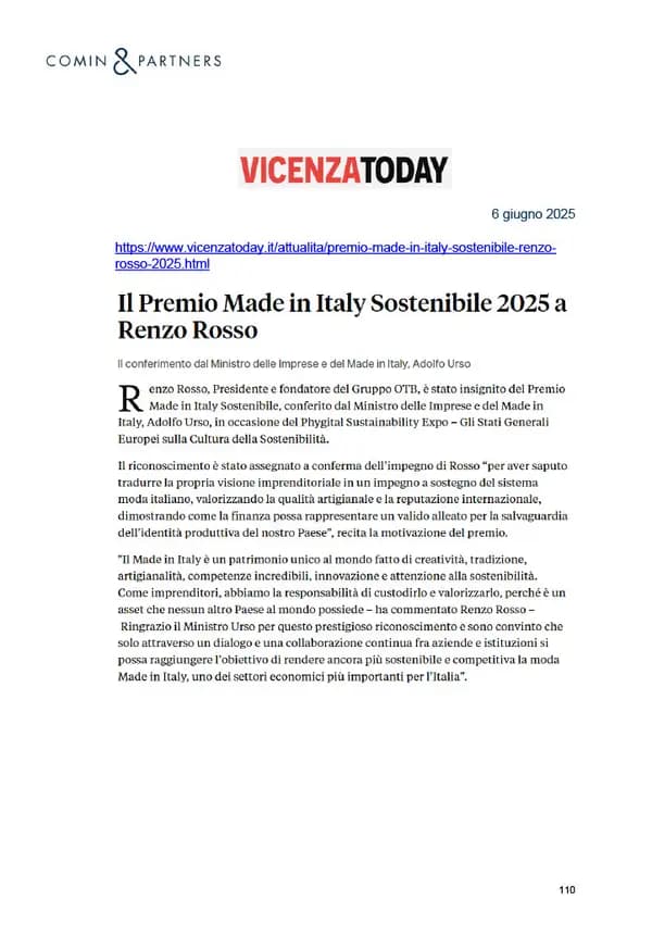 VicenzaToday, 06.06.2025