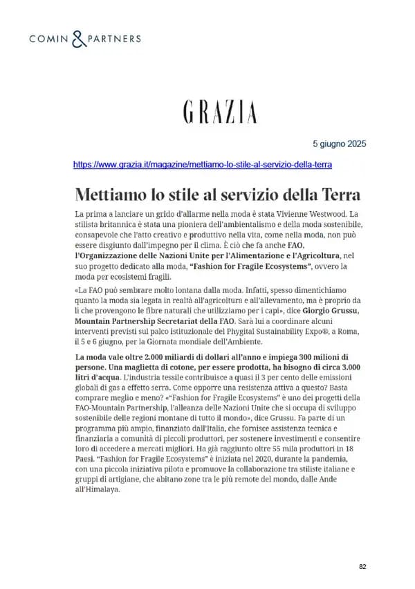 Grazia, 05.06.2025